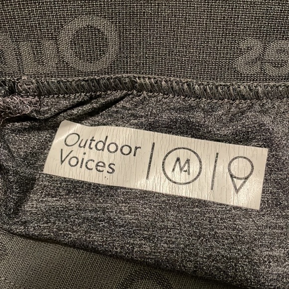 Outdoor Voices Zoom Logo-Waist Leggings - Picture 5 of 6